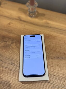 iPhone 15 Pro 256Gb Modrý Titan 88% - 10