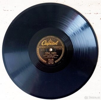 Starožitné šelakové gramodesky americký jazz, swing - 10