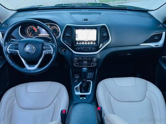 Jeep Cherokee 2.2M-JET 4x4 AUTOMAT LED VYHŘEV SERVISKA TAŽNÉ - 10