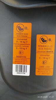 dětská autosedačka Britax Romer DualfixMi-Size+Duo - 10
