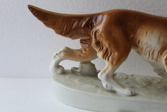 Royal Dux – lovecký pes s kačenou - 10