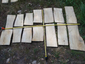 lipová prkna síla 25mm, vhodné na podložky pod trofeje, - 10