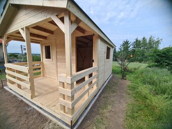 Záhradní dřevěna chatka - 10