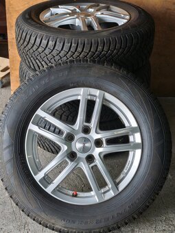 Alu kola 5x114,3 r16 zimní pneumatiky 215/65 r16 Falken 8mm - 10