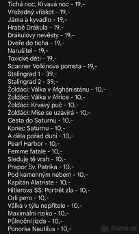 DVD filmy dokumenty, horory, akční, thriller, sci-fi - 10