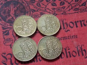 MINCE 10 KČS MASARYK+ ŠTEFÁNIK - 10