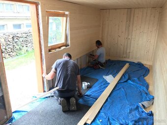 Nová dřevěná maringotka tiny house - 10