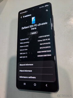 Samsung Galaxy S20 Fe 5g CZ distribuce 2023 - 10