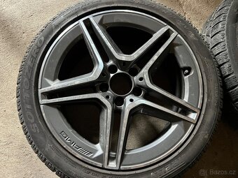 ALU AMG MERCEDES 6x, zimní pneu+original výfuk - 10