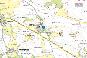 Prodej pozemku k bydlení, 5257 m², Vodňany - Křtětice - 10