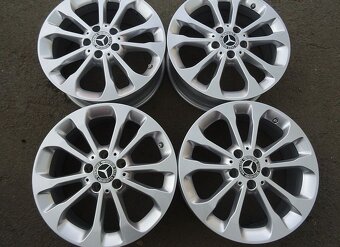 Disky originál Mercedes 17", rozteč 5x112,ET 38, šíře 6,5J - 10