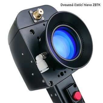 Profesionální čistící pulsní laser o výkonu 300W/ 5mJ - 10