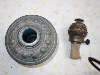 Petrolejová lampa, kulatý knot - 10