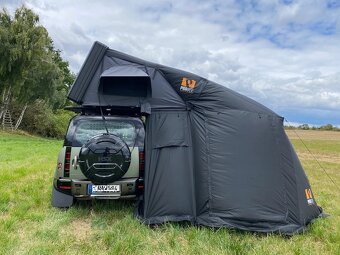 Střešní stan celohliníkový PROOFF Rila + předstan s podlahou - 10