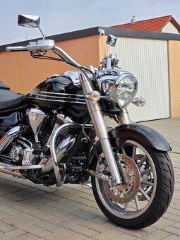 Yamaha XV 1900 Midnight Star, serviska, padací rám, brašny - 10