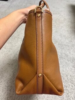 Michael Kors Beck hnědá kožená kabelka - 10