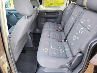 Caddy 1.6TDI 5míst, 2x šoupačky, nová STK - 10