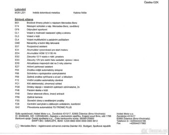 V CLASS , ČR, jeden majitel - 10