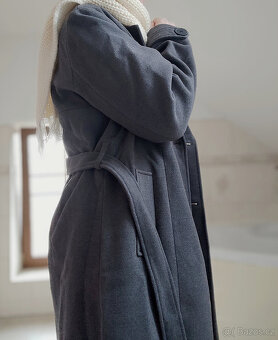 Kabát delší s páskem Bonprix nový 40/42 - 10