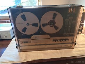 Kotoučový magnetofon Philips N4416, funkční, nové řemínky - 10