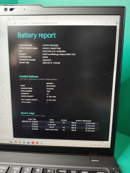 Lenovo ThinkPad t14 g5 c5-135u 32/512GB√400nit√2,5r.zár.√DPH - 10