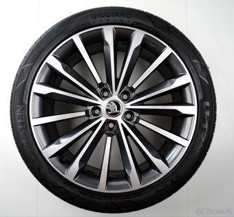 Škoda Superb - Originání 19" alu kola - Letní pneu - 10