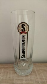 Pivní sklenice Staropramen - 10