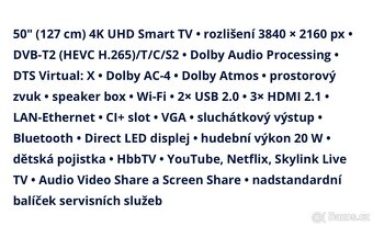 TV - JVC 127cm LT-50VU6105 - 10