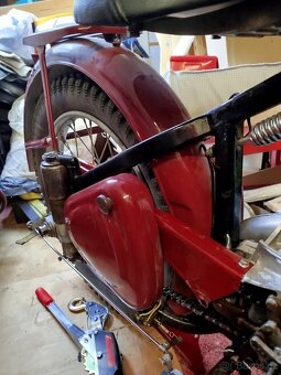 Jawa 250 pérák s TP a SPZ výměna ... - 10
