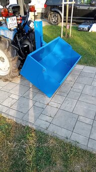 Transportný box manuálne sklápateľný za malotraktor - 10