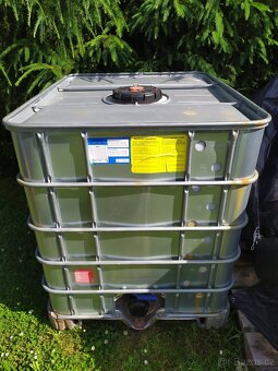 Plastové sudy, barely na vodu, kvas, obilí, IBC nádrž 1000 l - 10