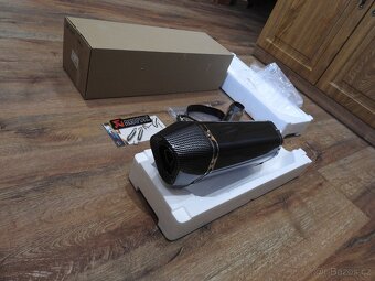 Laděný výfuk Akrapovič carbon velký Nový - 10