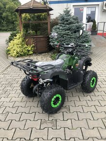 Dětská čtyřkolka Toronto 125cc 1G7 zelený maskáč - 10