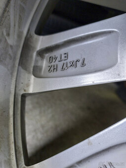 Originál alu kola 17" na Škoda Superb III. letní Michelin - 10