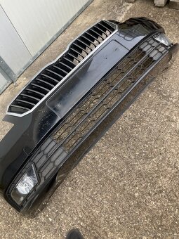 predni naraznik skoda superb ii 13-15 cerny maska - 10
