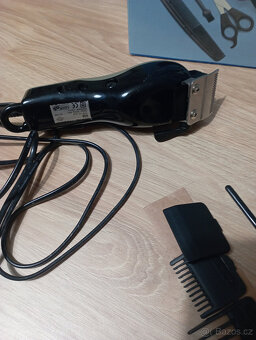 retro elektrický stříhací strojek s příslušenstvím - 10