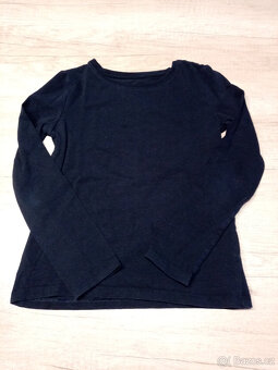 3x triko HM dlouhý rukáv vel. 104/110 - 10