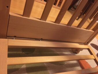 Dětská postýlka s matrací 120x60 cm - 10