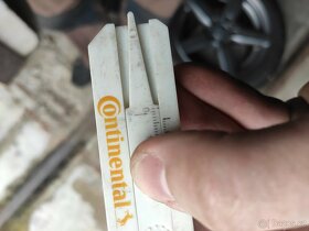 Sada kol 5x120 R16 BMW Dezent, Continental Sportcontact 4mm - 10