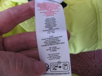 Dětská oboustranná zimní bunda s kapucí Karl L.vel.152 - 10