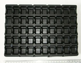 Plastová plata pro drobné součástky, materiál - 10