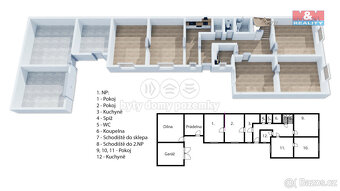 Prodej rodinného domu, 902 m², Stěžery, ul. Zelená - 10