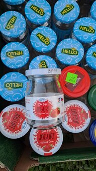 Prázdné láhve na slivovici, sirupy, marmelády, kečupy - 10