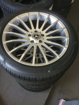 4 ALU KOLA 19” MERCEDES VČETNĚ LETNÍCH PNEU 245/45R19 - 10