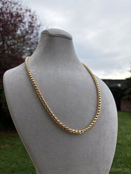 Zlaty řetež ANKR - Nový vzor - 54.7G 585 14K - KRÁSNÝ KOUSEK - 10