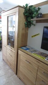 Obývací stěna Lyon z divokého masivního dubu Germany - 10