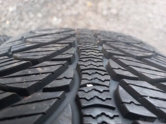 Prodám sadu ALU kol ROD 195/60R15 zimní - 10