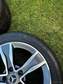 4x alu kola  Mercedes + Dunlop Winter Sport 5 225/50 R17 94H - 10