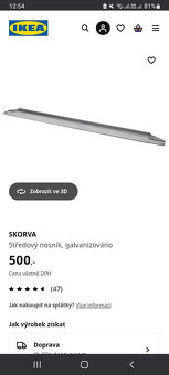 Postel IKEA 160 x 200 + Matrace - 10