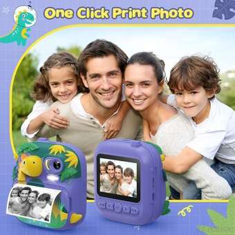 Dětský fotoaparát Camclid s okamžitým tiskem fotografií - 10